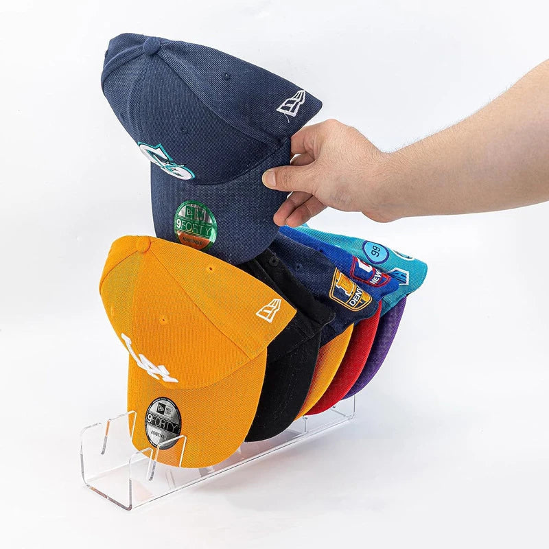 Organizador de Bonés em Acrílico para Closet