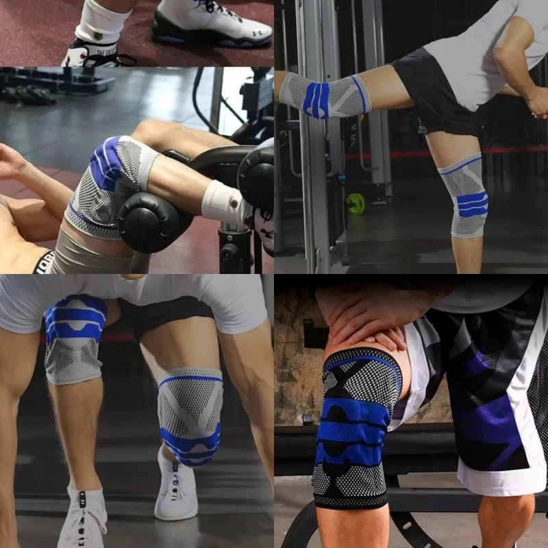 Joelheira Compressão Flexivel 3D Ortopedica Esportiva
