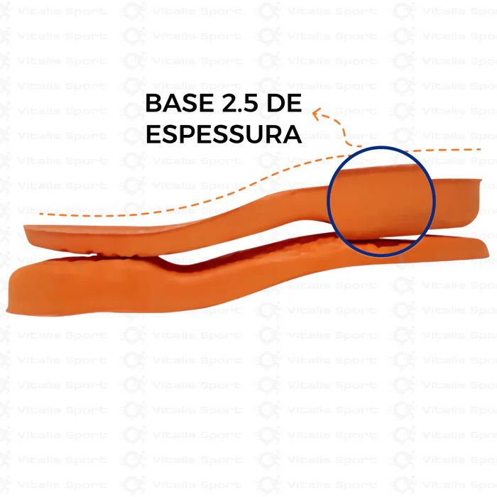 KIT 2 Pares de Palmilha Ortopédica de Gel P.U