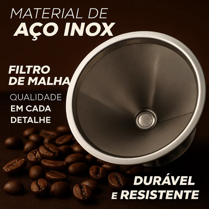 Coador com Filtro de Café Reutilizável - CoFilter